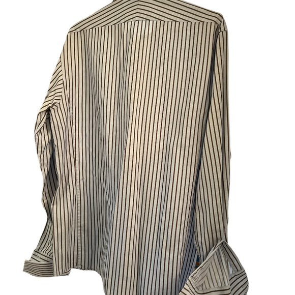 (16) THOMAS PINK Slim Fit Classic Cuff Size 16 Neck 100% Cotton - Picture 5 of 12